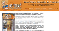 Desktop Screenshot of mistertronicbcn.com